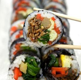 Gimbap Japanese peoples most favorite Korean food, survey says