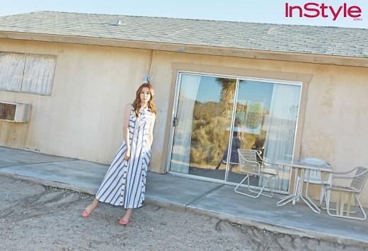 少女时代Tiffany洛杉矶大片展现美式少女风情