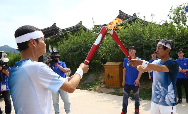 第28届世界大学生夏季运动会火炬传递仪式举行