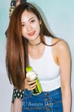 After Schools Nana new model to promote fiber drink Glamm 