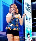 K-pop singer Ailee performs at Hite Beach Concert in Haeundae