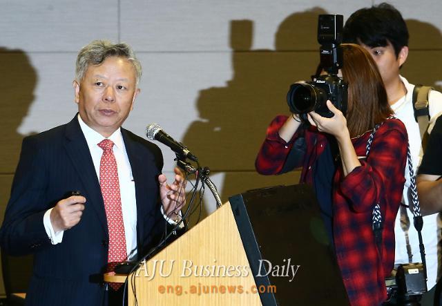 AIIB President-designate Jin Liqun in Seoul 