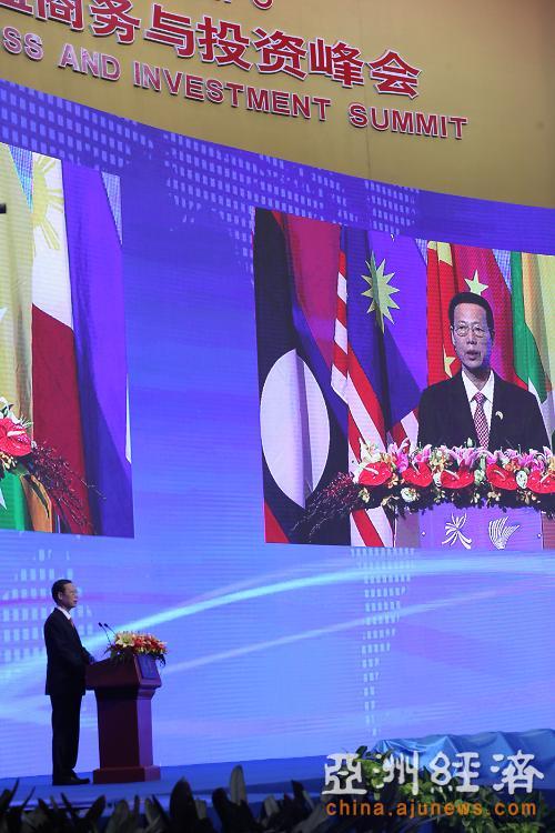 2015中国东盟博览会南宁开幕 韩国助力丝路共鸣