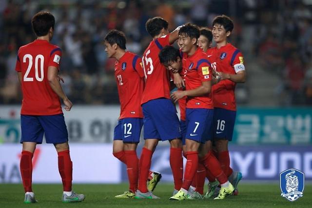South Korea climbs 4 notches to 53rd in FIFA rankings 