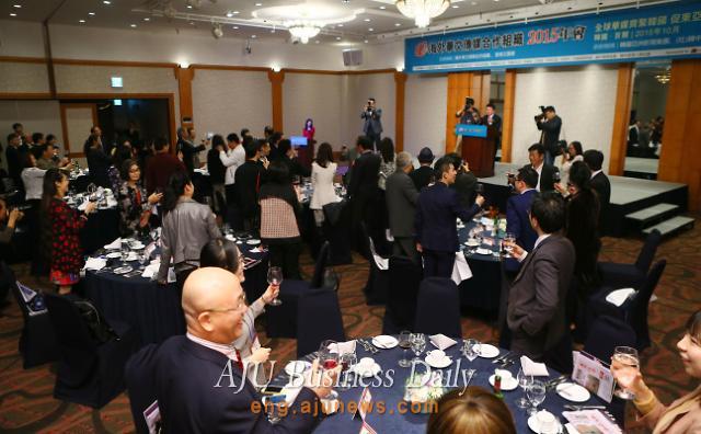 Reception for participants in conference of Overseas Chinese Media Cooperation Organization held 