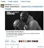 Kobe Bryant says farewell to basketball via Twitter