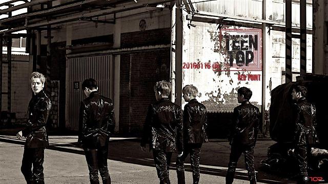 TEEN TOP新专辑《RED POINT》18日发布 成员包办词曲制作