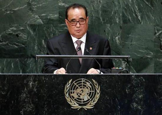 朝外长李洙墉月底出席联合国人权大会