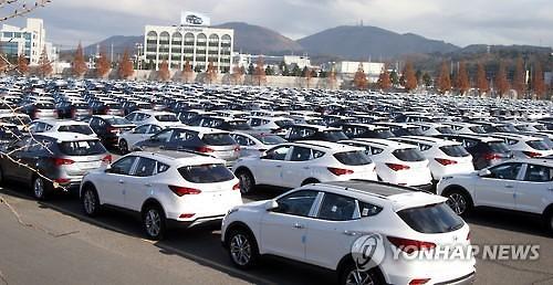 韩国国内市场汽车销量去年首次跻身世界前十