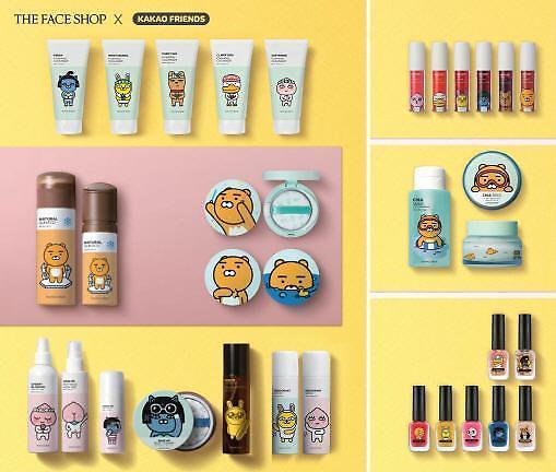 The Face Shop カカオフレンズシーズン２ 発売