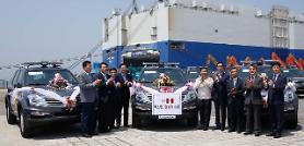 Ssangyong begins shipping special Rextons for Peru police