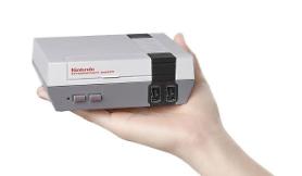 Nintendo goes retro with mini-sized new console
