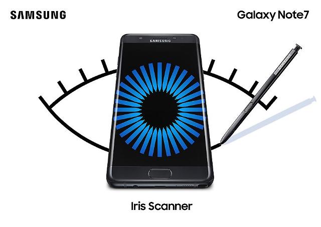 Samsung unveils Galaxy Note7 with new iris scanner
