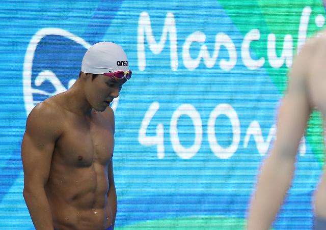 (Oly) Park Tae-hwan knocked out in 200m freestyle heats: Yonhap