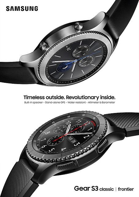 Samsung unveils Gear S3 smartwatch