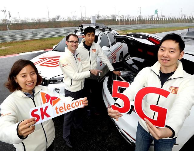 S. Korean mobile carrier launches worlds first 5G connected car 