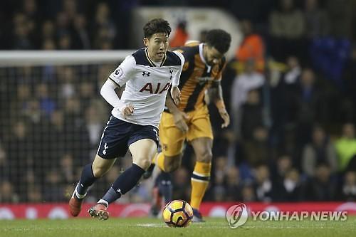 Tottenhams Son Heung-min voted best S. Korean forward: Yonhap