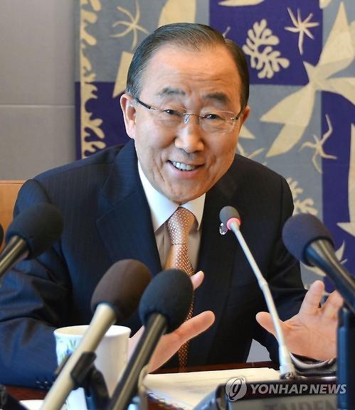 Outgoing UN chief shows interest in politics 