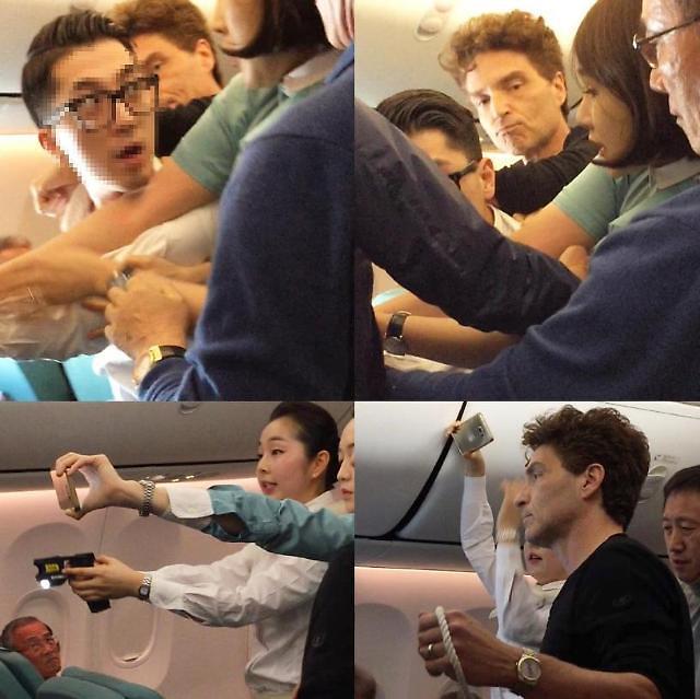 Dunken Korean Air passenger faces criminal charges for in-flight rampage