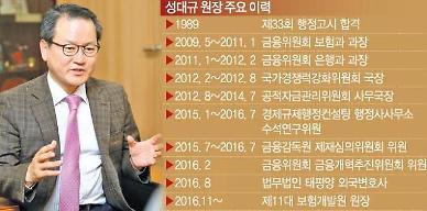 ​[아주초대석] 성대규 보험개발원장 “20년 공직생활로 쌓아온 보험 정통파”