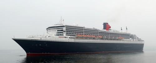 豪华邮轮“玛丽皇后2号”载多国游客抵韩 望填补中国游客空缺