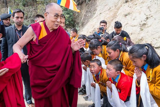 [GLOBAL PHOTO] Dalai Lama visits India