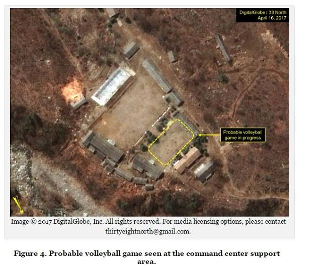 Volleyball play at N. Korea nuclear test site could be deception plan: 38 North 