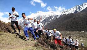 [GLOBAL PHOTO] International Langtang Marathon in Nepal