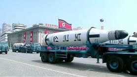 New barge for suspected SLBM test spotted at N. Korea port: 38 North