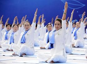[GLOBAL PHOTO] China national yoga festival
