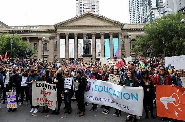 [GLOBAL PHOTO] Australia University Funding Protest