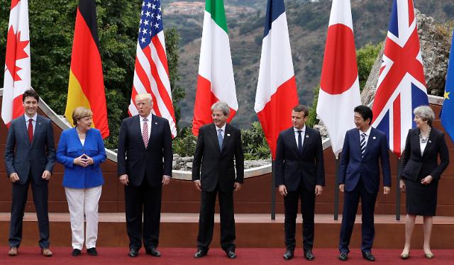 韩外交部欢迎G7峰会通过谴责朝核联合公报