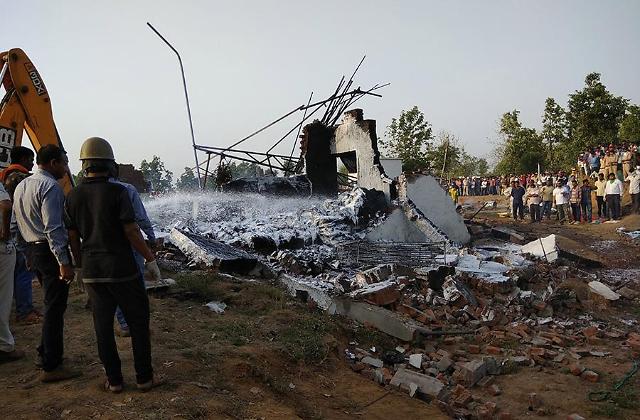 [GLOBAL PHOTO] Explosion at Fireworks Factory in India