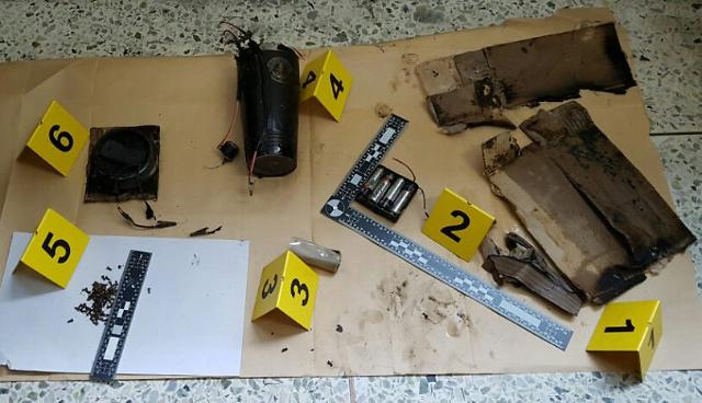 Misfired homemade bomb brings out anti-terror commandos to college campus 