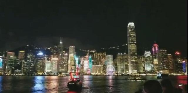 [AJU VIDEO] 美到窒息的香港维多利亚港夜景