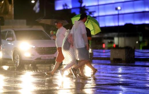 台风“南玛都”北上 韩国全境迎强降雨天气