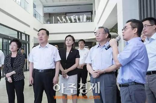 <영상산둥성>류자이 산둥성 서기, 옌타이 고신구 방문 [중국 옌타이를 알다(213)]