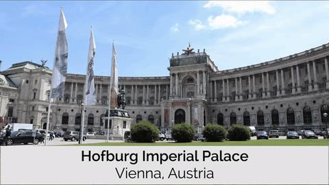 [AJU VIDEO] Hofburg Imperial Palace in Vienna, Austria
