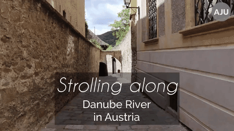 [AJU VIDEO] Strolling along Danube River in Austria
