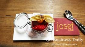 Michelin recommended restaurant, Josef, in Linz, Austria