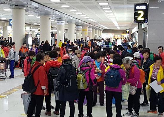 中国旅游局官网外国游客统计信息“消失” 韩政府担忧在中韩国民众安全