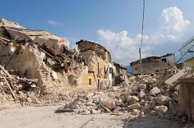 Childs baptism turns into tragedy when struck by earthquake