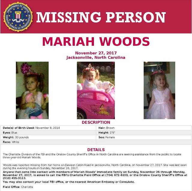 Missing 3-year-old girl presumed dead and moms boyfriend arrested