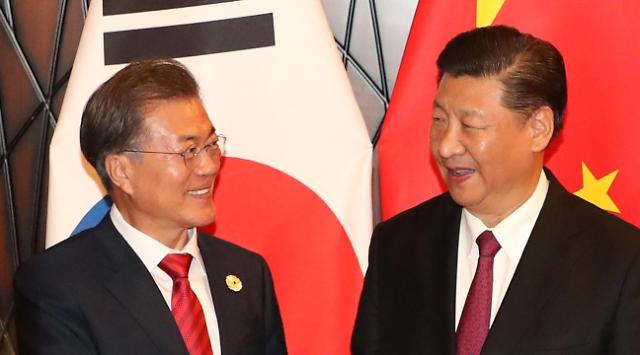 韩中首脑会谈14日在北京举行 不发表共同声明