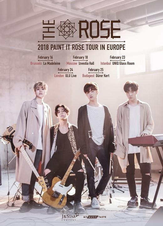 밴드 더 로즈, 2월 벨기에 시작으로 유럽 5개국 월드 투어 개최…이례적 행보