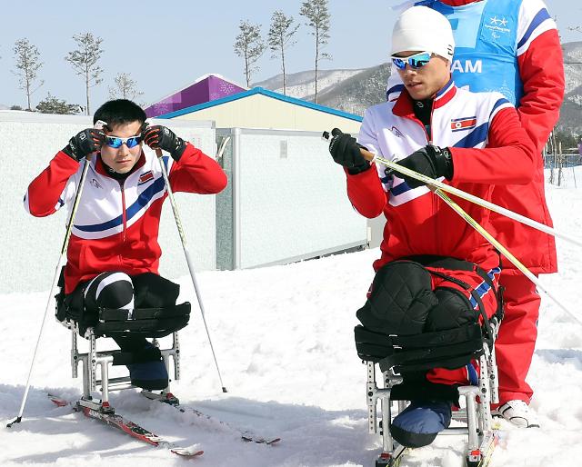 朝鲜体育代表团明结束冬残奥之旅返回