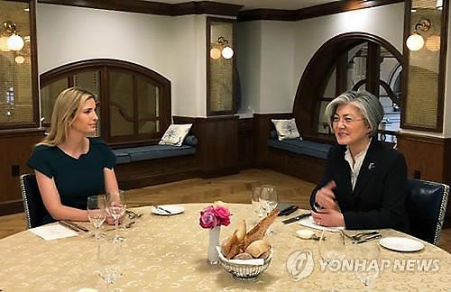 韩外长访问美国国会讨论韩朝美朝对话