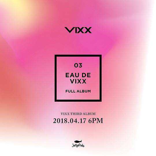 男团VIXX下月17日携第3张正规专辑回归