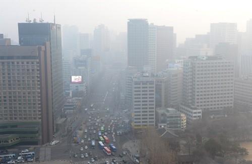 韩中共治大气污染项目全面启动 12家韩企参加