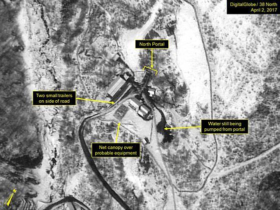 朝鲜拆除丰溪里核试验场电缆 开始履行首脑会谈共识